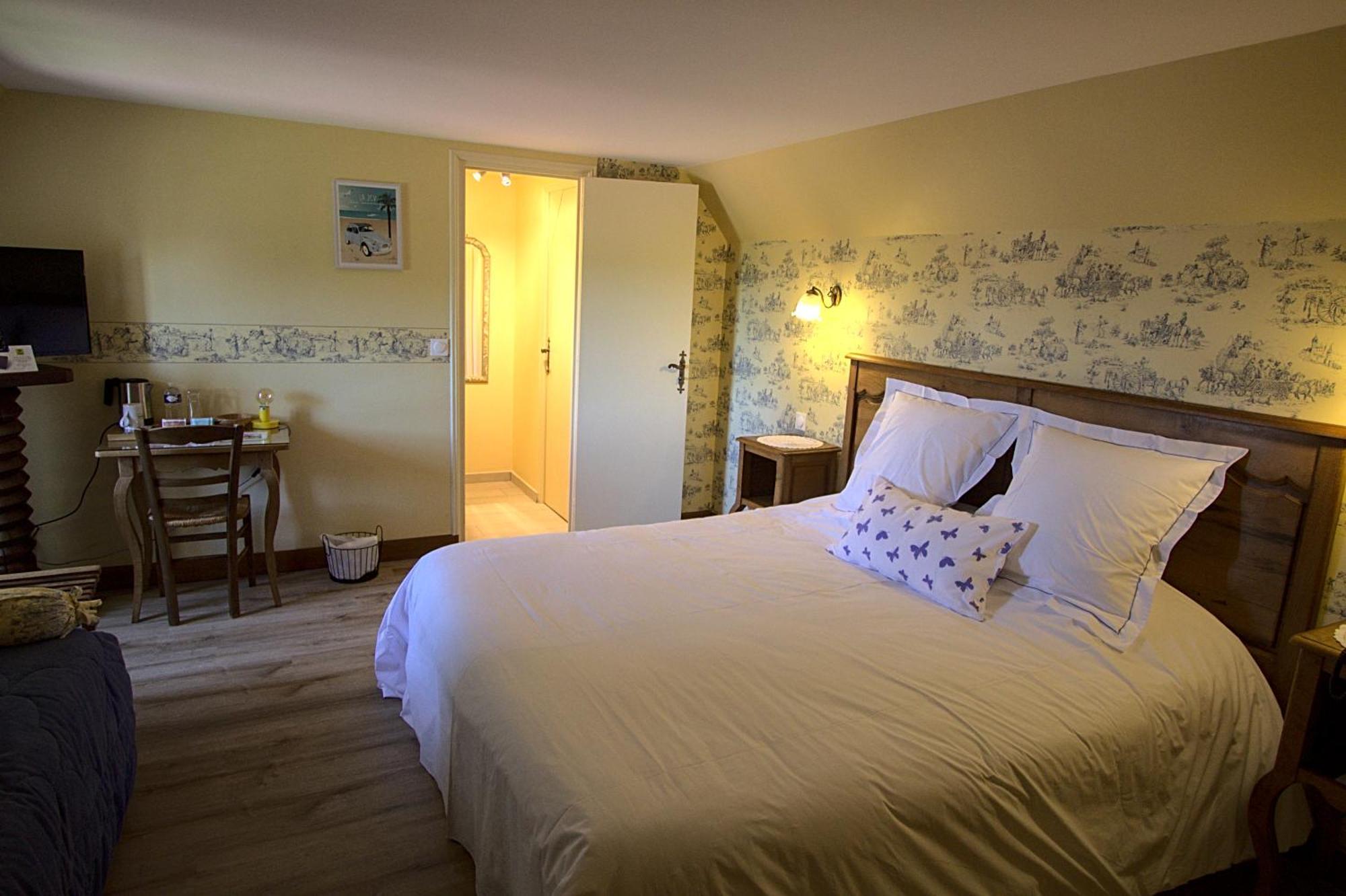 Logis Hotel Restaurant Manoir De L'Acherie Sainte-Cécile Dış mekan fotoğraf